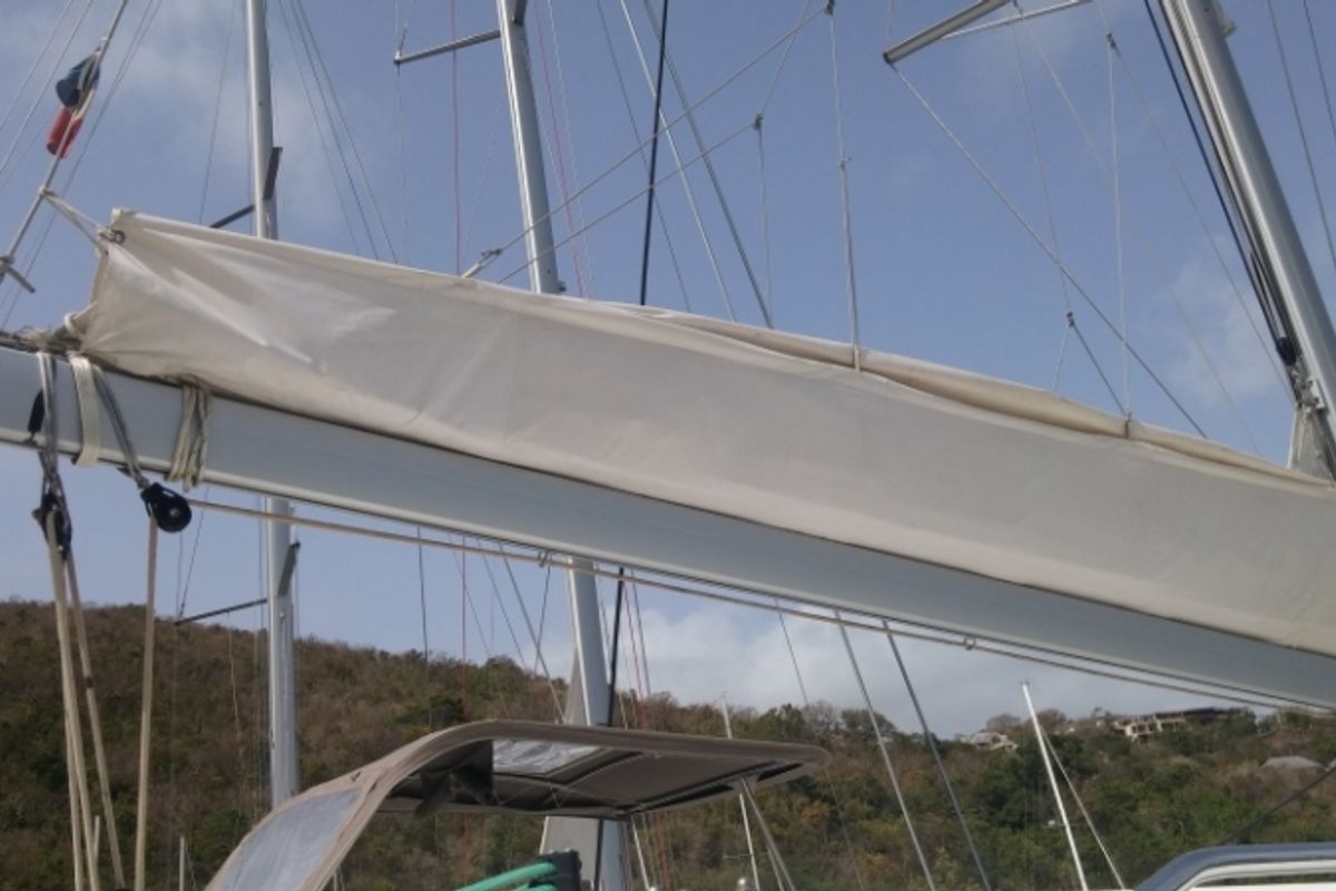 Trixi, a Lagoon 400 S2 catamaran at Le Gosier, France