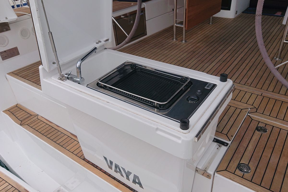 Vaya, a Hanse Yachts Hanse 460 sailboat at Općina Medulin, Croatia