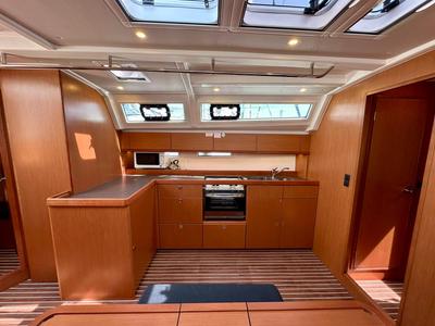 Galley of Zazu, a Bavaria Cruiser 46 sailboat at Općina Sukošan, Croatia