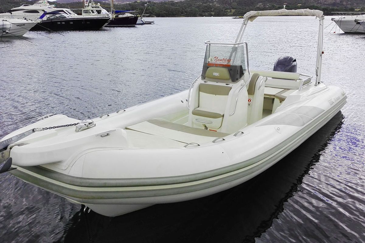 n. 6, a BSC 70 rib at Cannigione, Italy