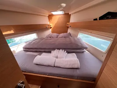 Cabin on GAIA, a AD Boats Salona 46 sailboat at Grad Kaštela, Croatia