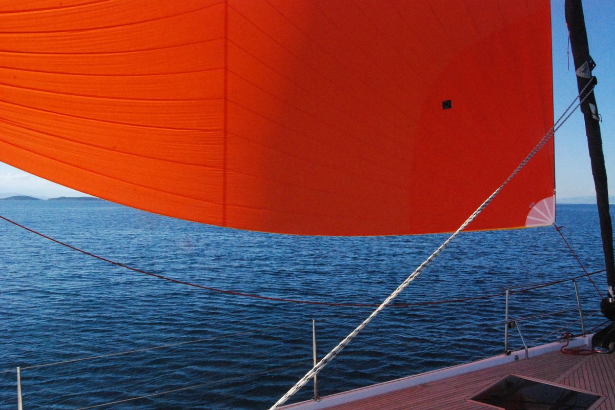 Planaria, a Hanse Yachts Hanse 508 sailboat at Volos Municipality, Greece
