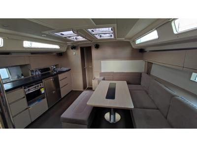 Salon of Planaria, a Hanse Yachts Hanse 508 sailboat at Volos Municipality, Greece