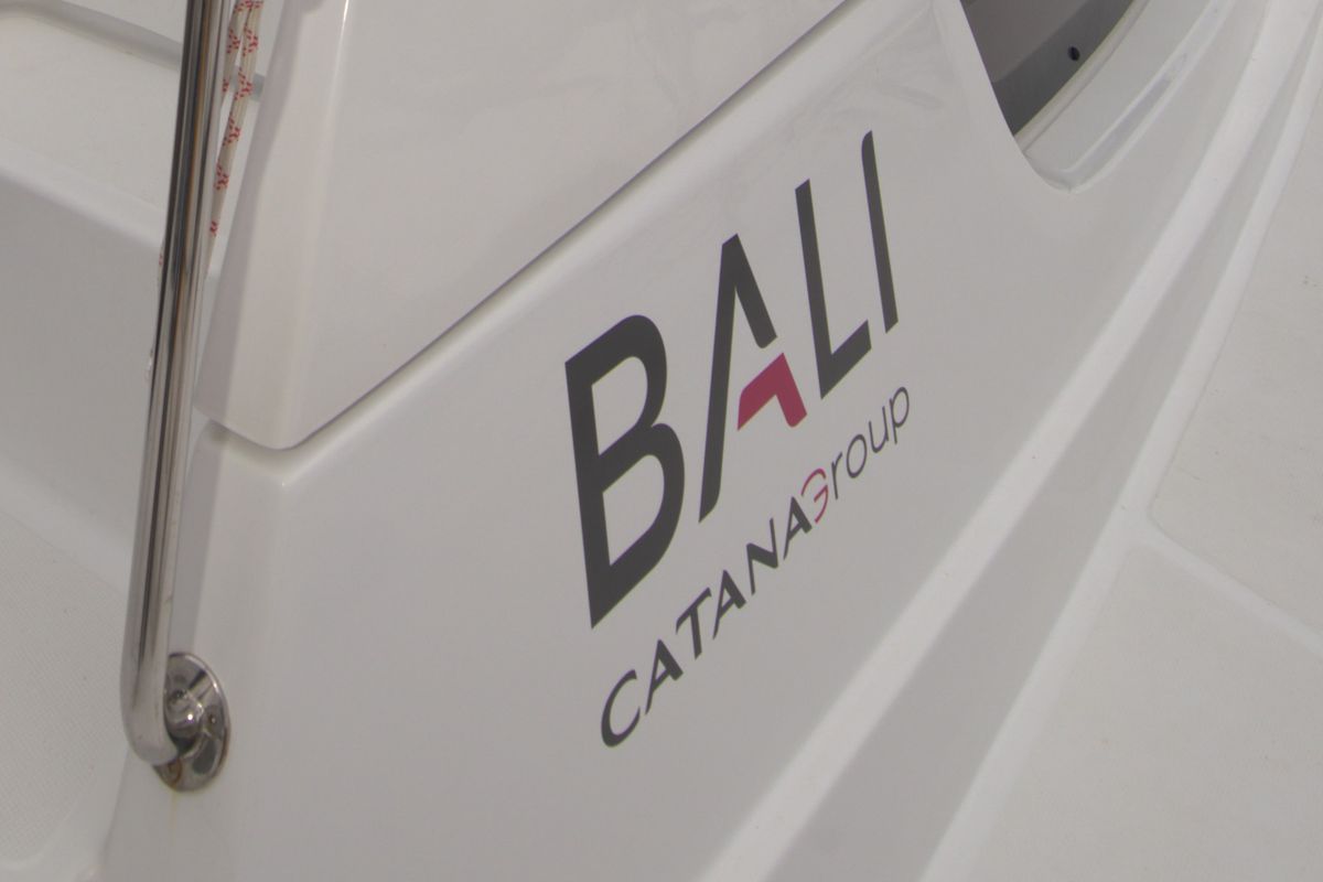 Exterior view of Sunlight, a Bali 4.2 OW catamaran at Općina Sveti Filip i Jakov, Croatia