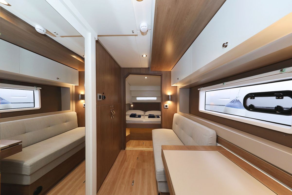 Cabin on Sunlight, a Bali 4.2 OW catamaran at Općina Sveti Filip i Jakov, Croatia