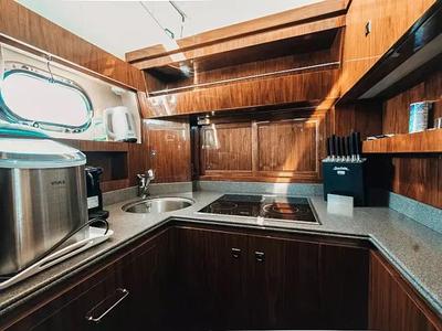 Galley of Premium, a Elegance 60 Fly yacht at Općina Pakoštane, Croatia