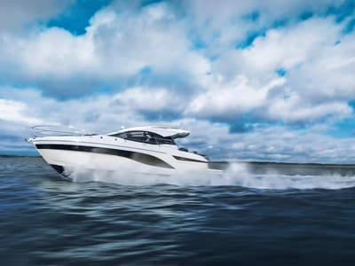 Skyfall, a Bavaria SR41 yacht at Punat, Croatia