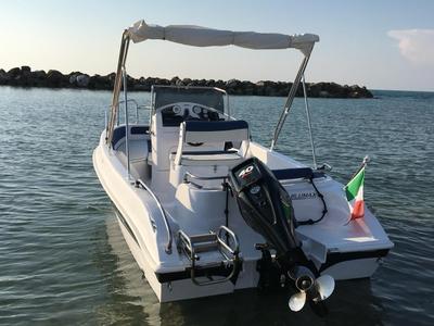 Exterior view of Dory - Blue, a Gulet Blumax 19 Pro motorboat at Livorno, Italy