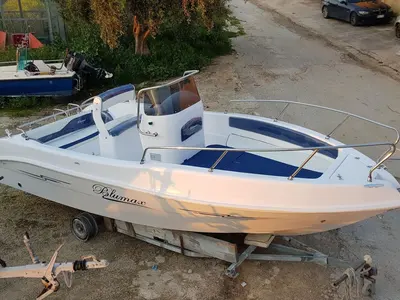 Exterior view of Dory - Blue, a Gulet Blumax 19 Pro motorboat at Livorno, Italy