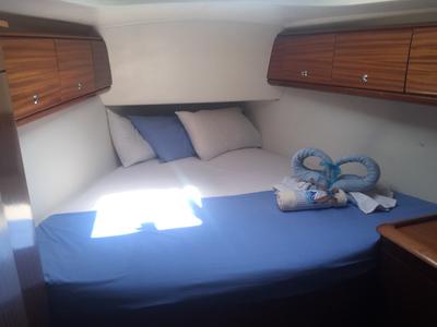 Cabin on Stelios, a Bavaria 44 sailboat at Municipal Unit of Ellomenos, Greece