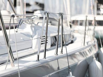 Deck of Grey Goose, a Beneteau Oceanis 51.1 sailboat at Općina Sukošan, Croatia