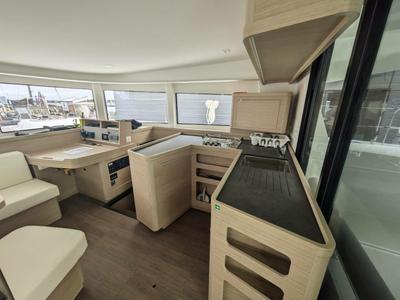 Galley of Petit Terre, a Lagoon 42 catamaran at Pointe-à-Pitre, France