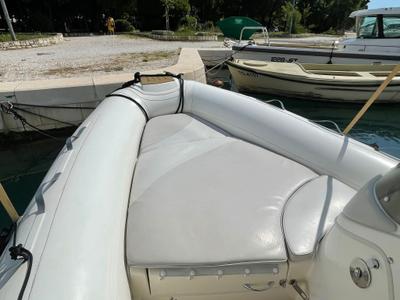 Deck of 09, a Joker Jokerboat Wide 520 motorboat at Grad Trogir, Croatia