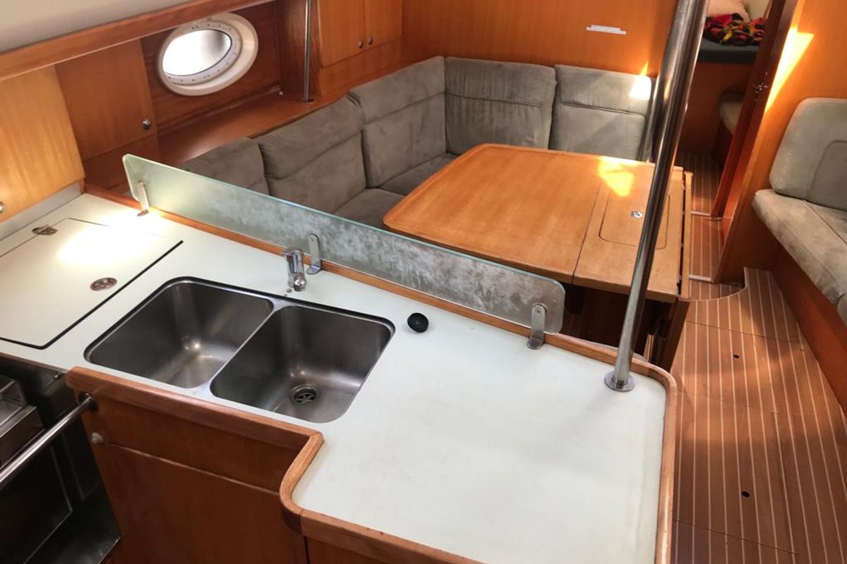 Galley of Alboran XXVI Piñacolada (Las Galletas), a Elan Impression 434 sailboat at Elephant Butte Estates, United States