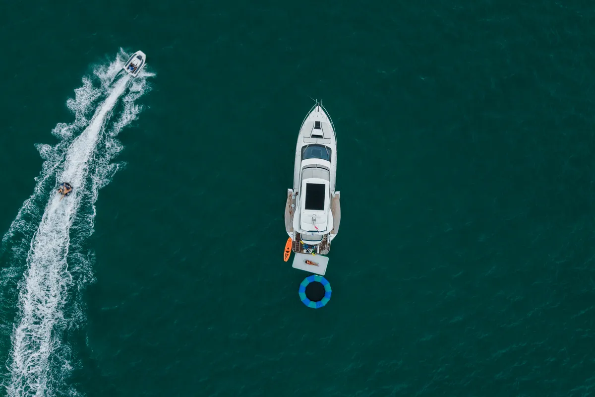 Liquid Asset, a Galeon Galeon 500 Fly yacht at Ko Kaeo, Thailand