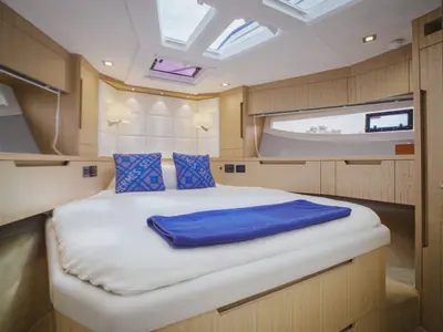 Liquid Asset, a Galeon Galeon 500 Fly yacht at Ko Kaeo, Thailand