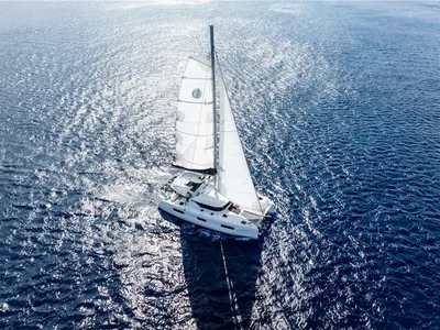 Premium, a Lagoon Lagoon 46 catamaran at Ta' Xbiex, Malta