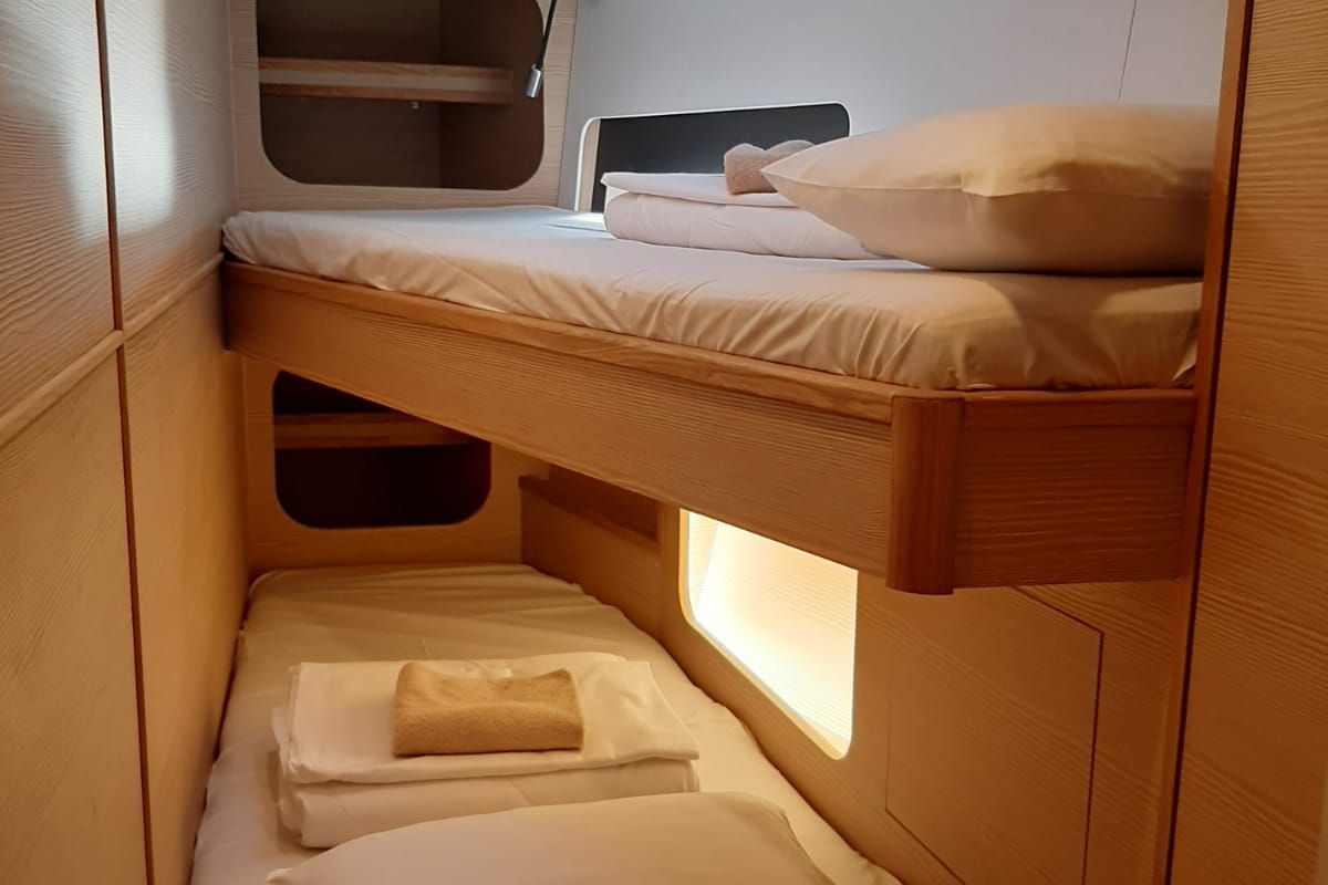 Cabin on My Wave, a D&D Kufner 54 Exclusive sailboat at Grad Trogir, Croatia