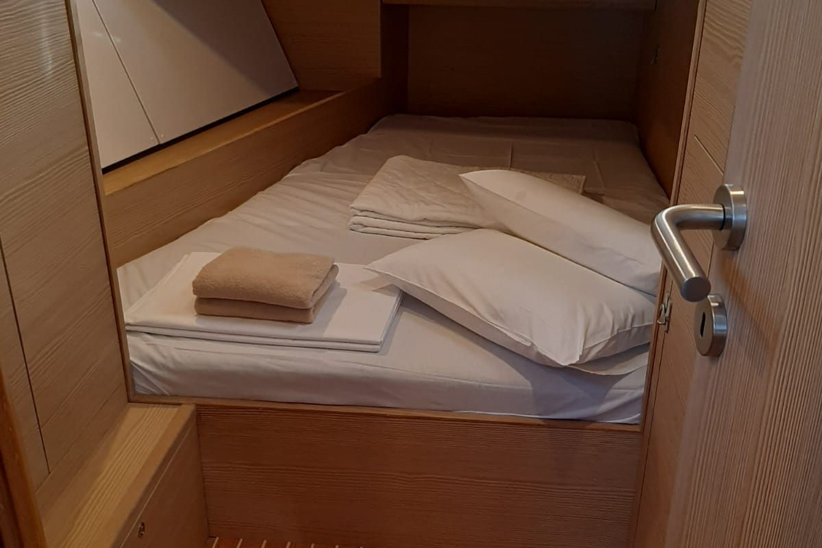 Cabin on My Wave, a D&D Kufner 54 Exclusive sailboat at Grad Trogir, Croatia
