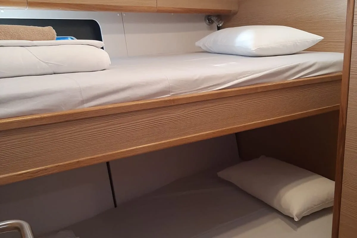 Cabin on My Wave, a D&D Kufner 54 Exclusive sailboat at Grad Trogir, Croatia