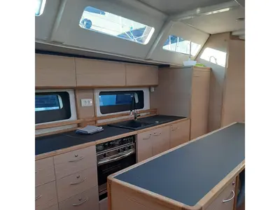 Galley of My Wave, a D&D Kufner 54 Exclusive sailboat at Grad Trogir, Croatia
