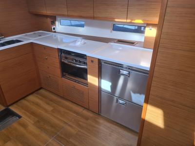 Galley of Nadja, a More Boats More 55 sailboat at Seget Donji, Croatia
