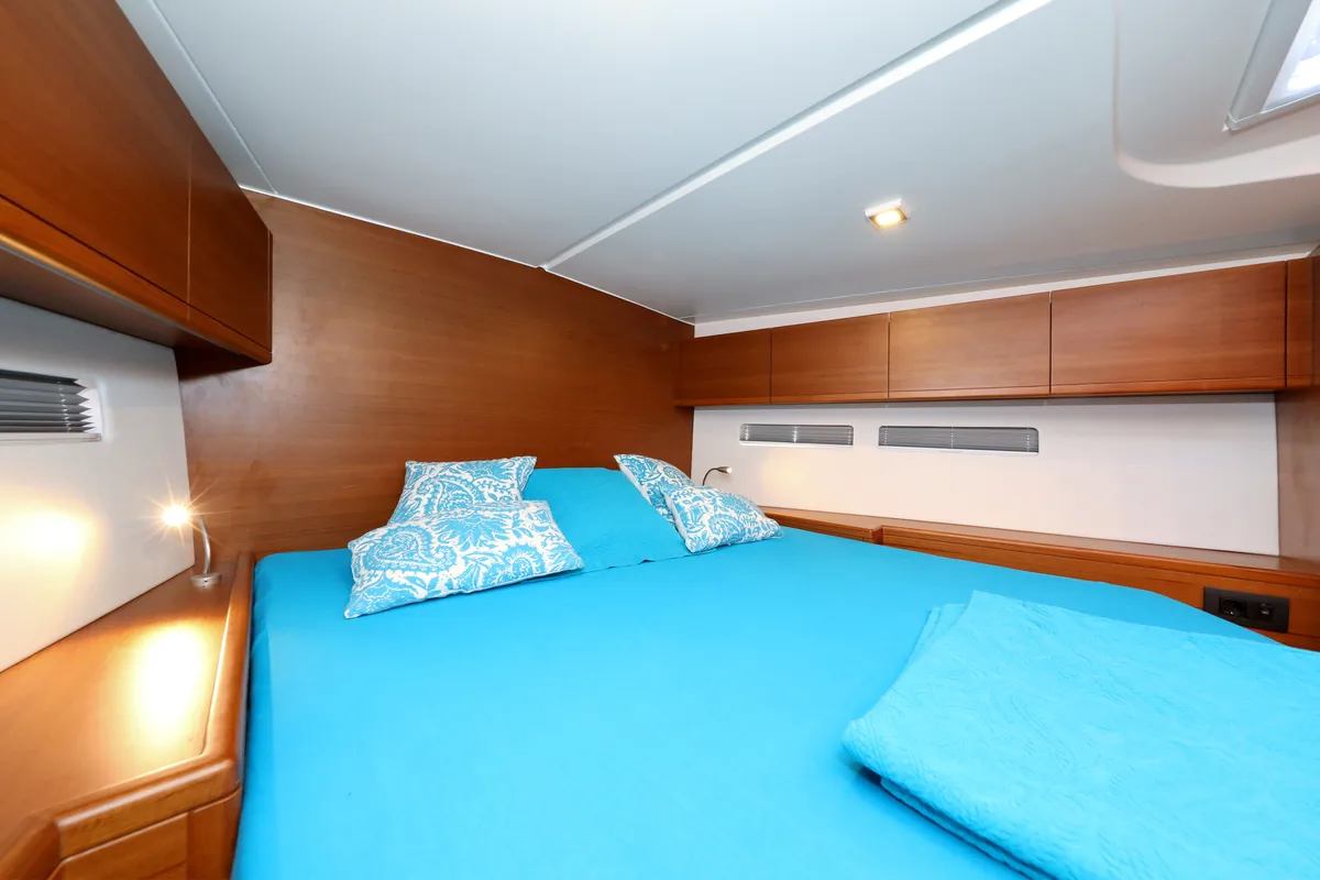 Cabin on Nadja, a More Boats More 55 sailboat at Seget Donji, Croatia
