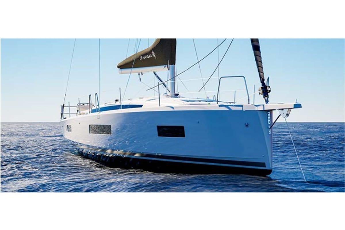 Sail Away, a Jeanneau Sun Odyssey 455 sailboat at Municipal Unit of Nea Peramos, Greece