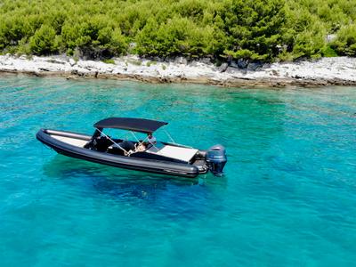 Exterior view of Lux Lolivul 9 - 2, a Kanula d.o.o. Lolivul 9 rib at Grad Trogir, Croatia