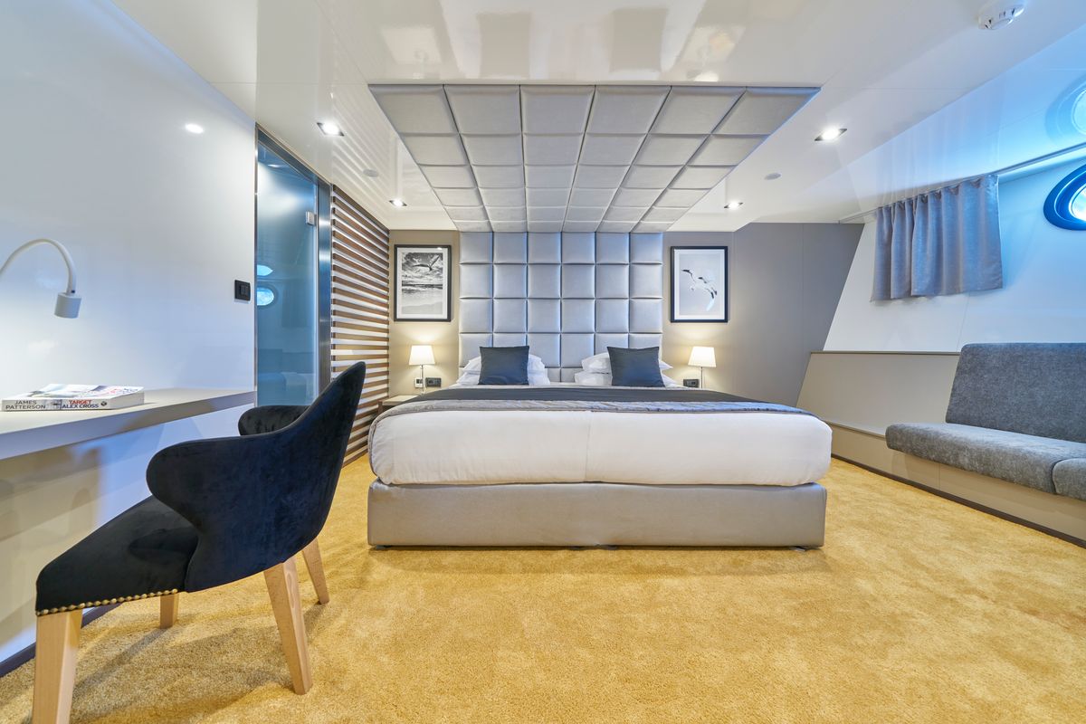 Cabin on Rara Avis, a Gulet Luxury Sailing Yacht yacht at Split, Croatia
