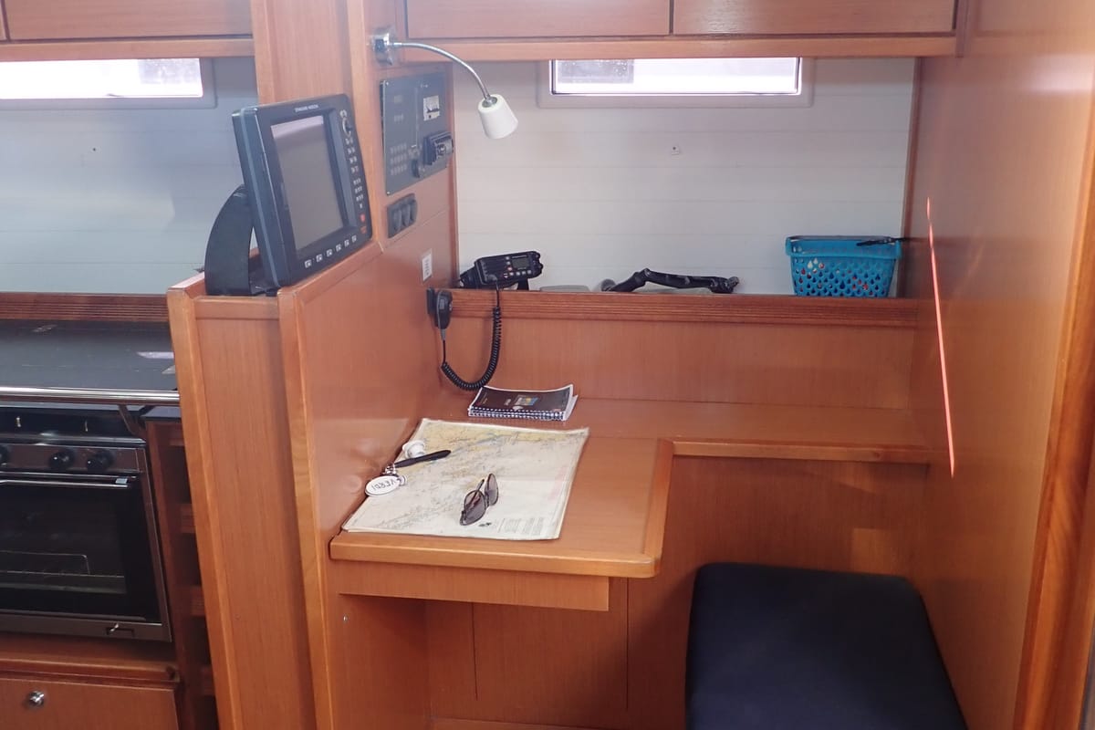 Salon of Vivaldi, a Bavaria 55 Cruiser sailboat at Općina Sukošan, Croatia