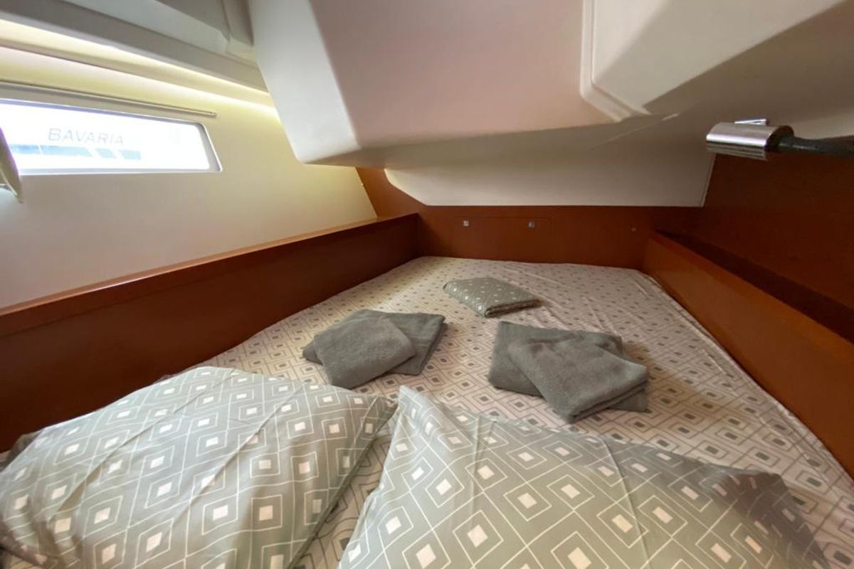 Cabin on Tina, a Beneteau Oceanis 41 sailboat at Fethiye, Turkey
