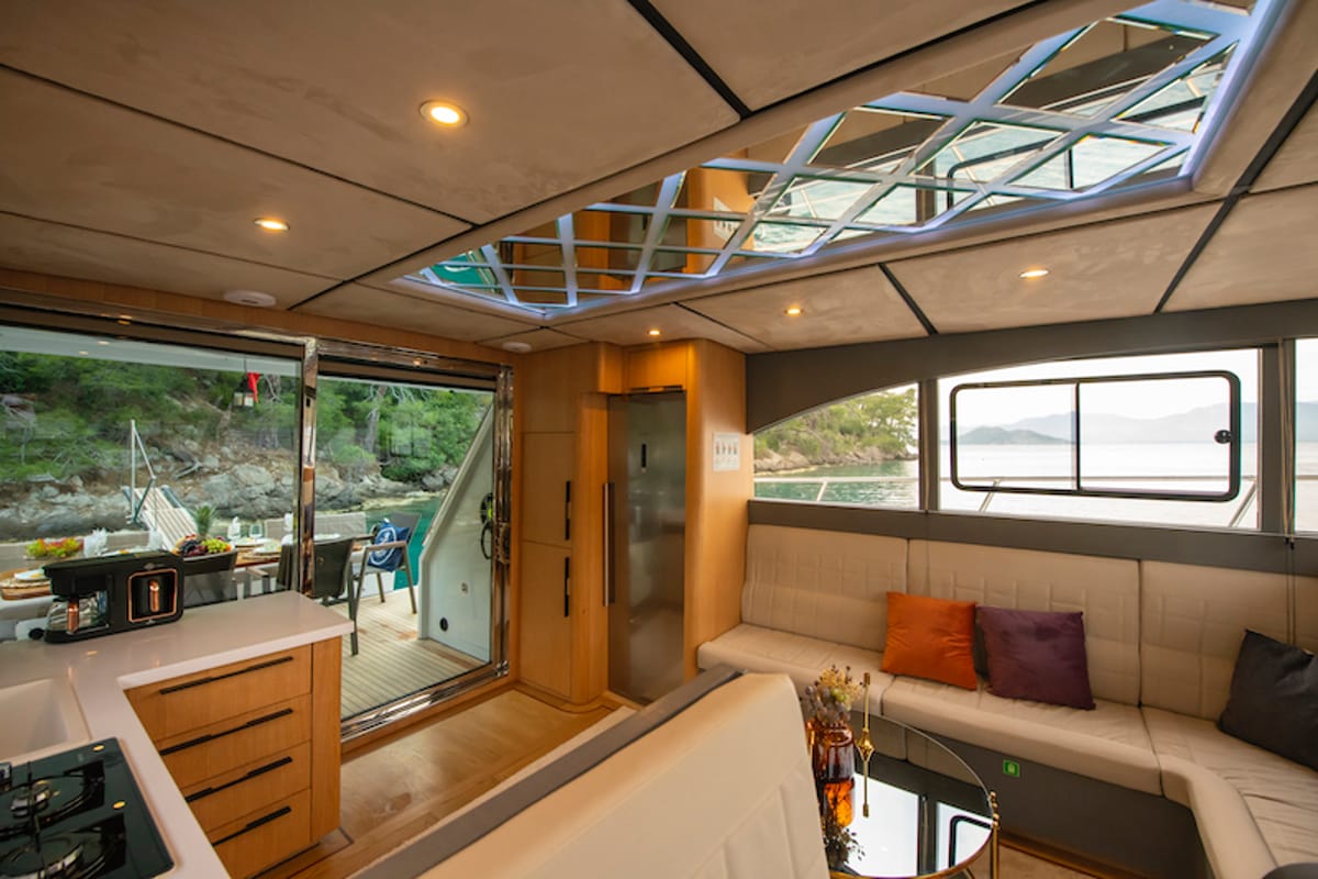 Golden Blue, a Custom Made Golden blue yacht at Fethiye, Turkey