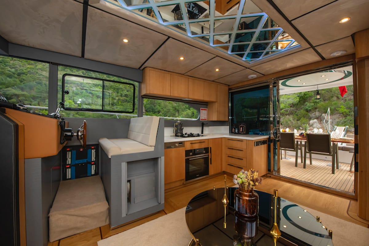 Golden Blue, a Custom Made Golden blue yacht at Fethiye, Turkey