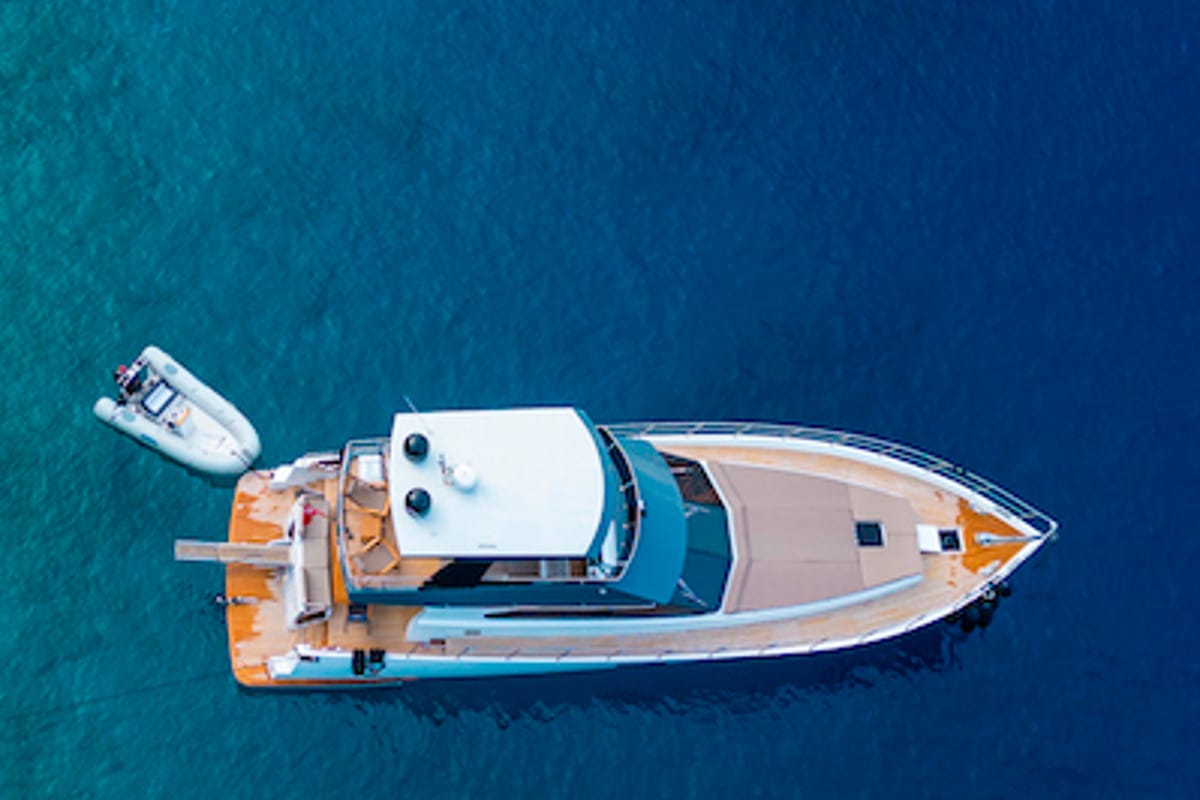 Golden Blue, a Custom Made Golden blue yacht at Fethiye, Turkey