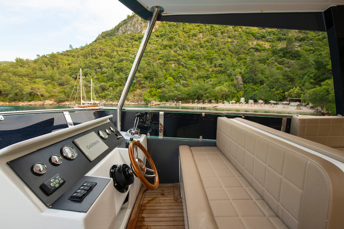 Golden Blue, a Custom Made Golden blue yacht at Fethiye, Turkey