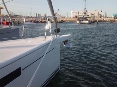 Exterior view of Break Free, a Dehler 38 sailboat at Yerseke, Netherlands