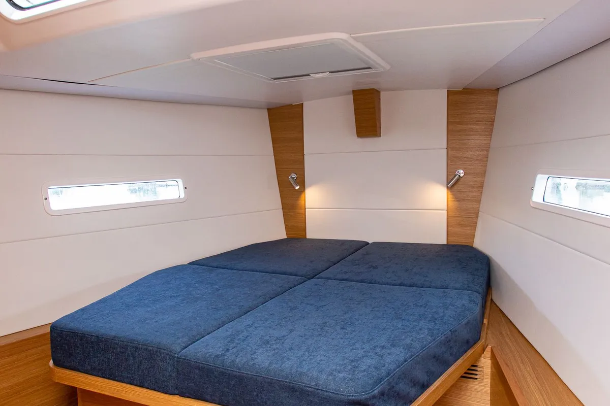 Cabin on Artemis, a X-Yachts X4⁶ sailboat at Lavreotiki Municipal Unit, Greece