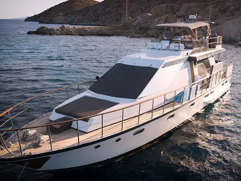 Maiora, a Gulet Motoryacht yacht at Mykonos, Greece
