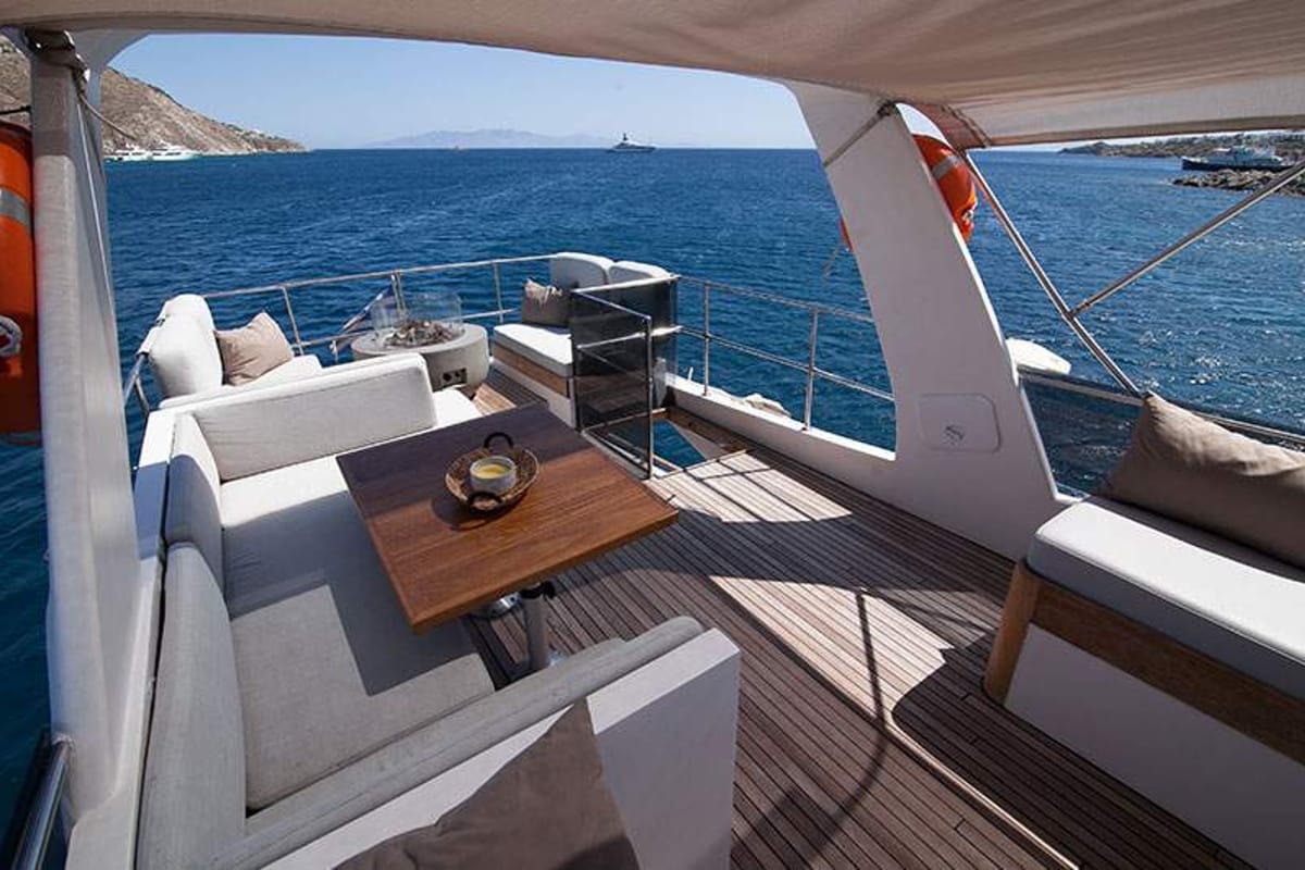 Maiora, a Gulet Motoryacht yacht at Mykonos, Greece