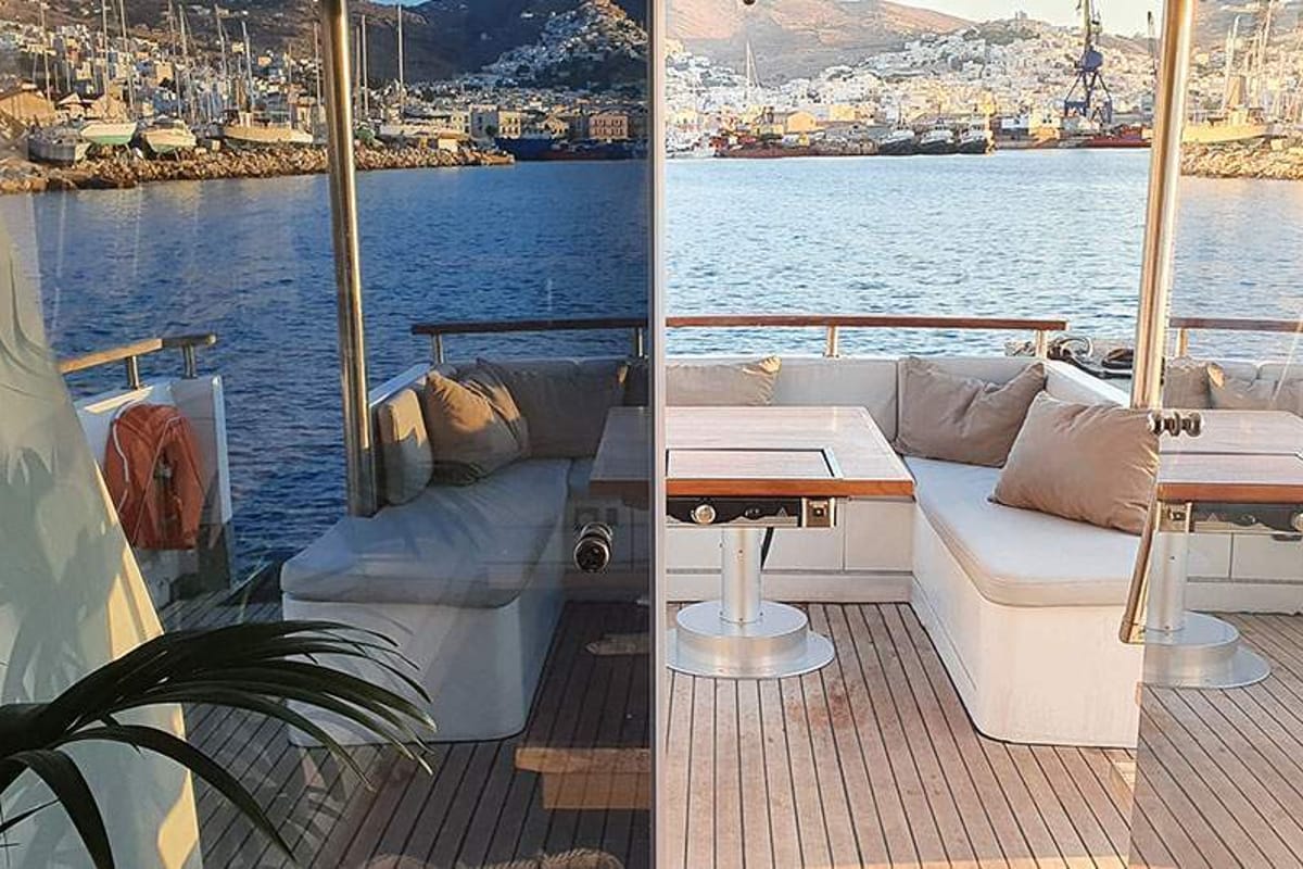 Maiora, a Gulet Motoryacht yacht at Mykonos, Greece