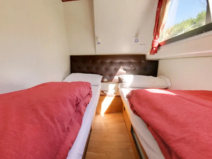 Cabin on Continentale - Budget 21, a Cygnet Continentale motorboat at Portiragnes, France