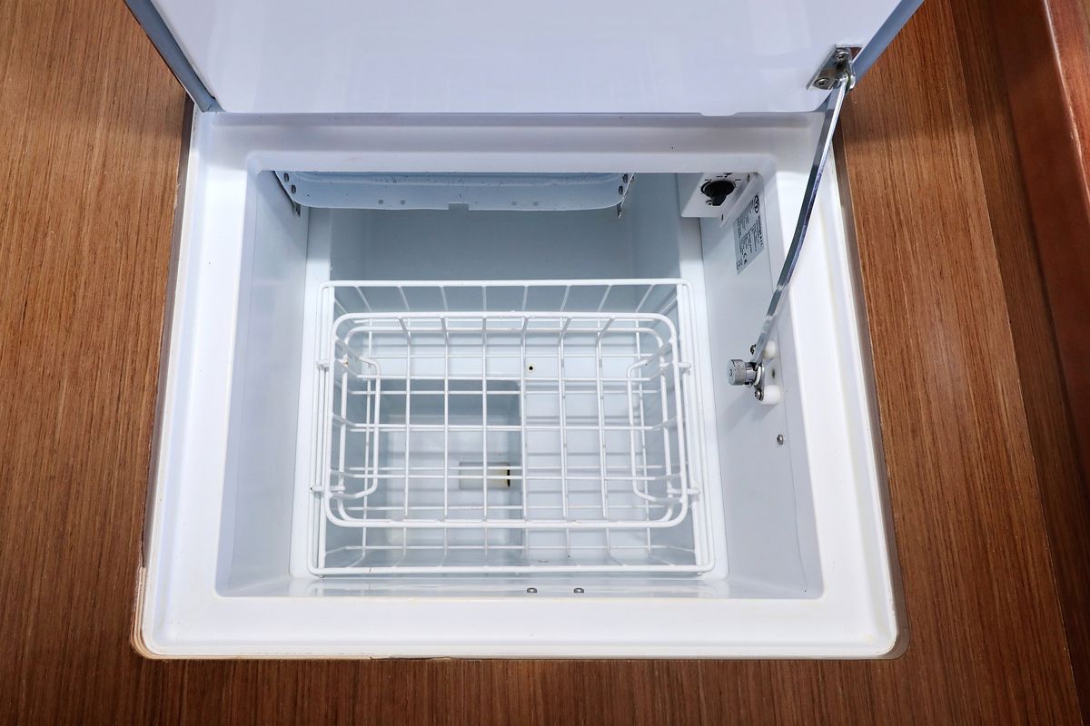 Galley of Easy Course, a Lagoon 42 catamaran at Grad Trogir, Croatia