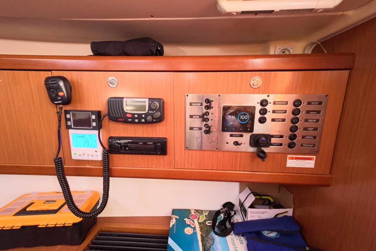 Lilium, a Beneteau Oceanis 43 Family sailboat at Fethiye, Turkey