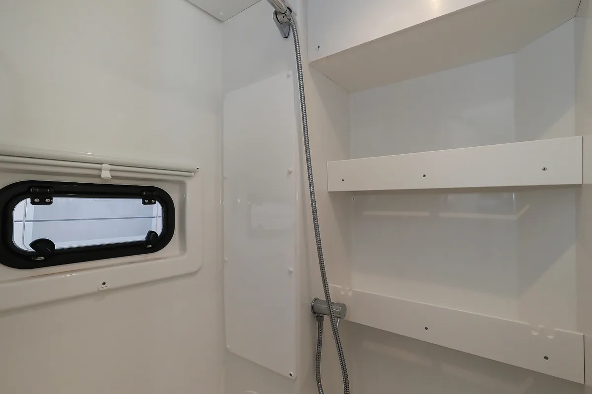 Exterior view of Carpe Diem, a Bali 4.8 catamaran at Grad Trogir, Croatia