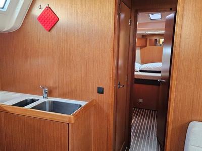 Galley of Salvia, a Bavaria 51 Cruiser sailboat at Municipal Unit of Lefkada, Greece