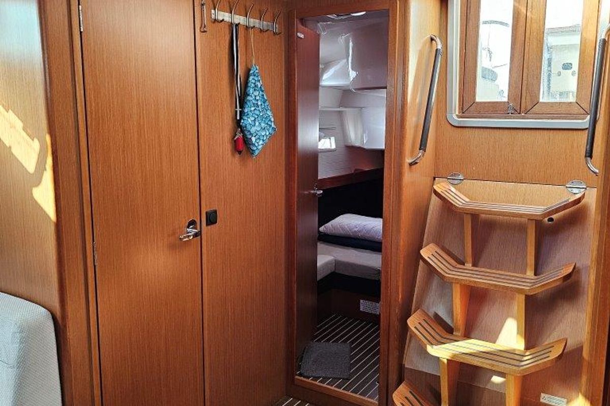 Salon of Salvia, a Bavaria 51 Cruiser sailboat at Municipal Unit of Lefkada, Greece
