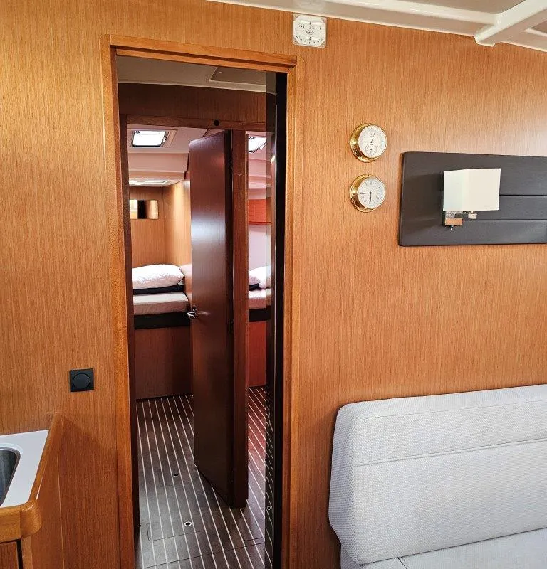 Salon of Salvia, a Bavaria 51 Cruiser sailboat at Municipal Unit of Lefkada, Greece