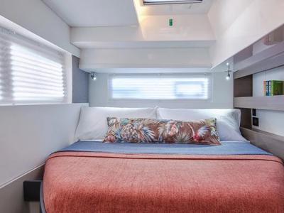 Cabin on Moorings 4200/3 Exclusive Plus, a Leopard 42 catamaran at Uturoa, France