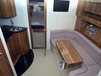 Salon of Eva 2, a Grginić jahte Mirakul 40 yacht at Grad Biograd na Moru, Croatia